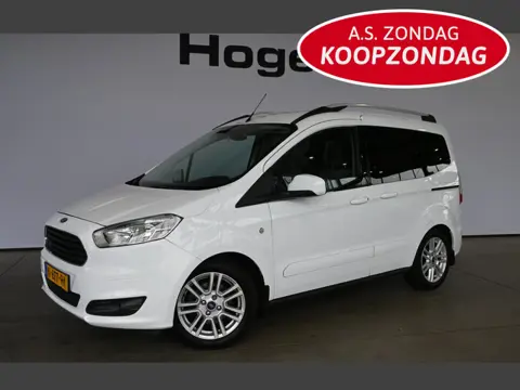 Ford Tourneo Courier 1.0 Titanium Clima Navigatie 2x Schuifdeur Stoelverwarming Cruise Control Rijkl