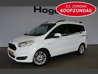 Ford Tourneo Courier 1.0 Titanium Clima Navigatie 2x Schuifdeur Stoelverwarming Cruise Control Rijkl
