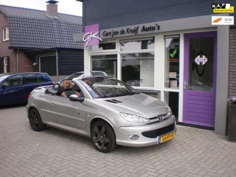 Peugeot 206 CC 2.0-16V Roland Garros Rally NL Youngtimer + NAP !