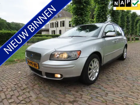 Volvo V50 2.4 Elite Automaat Leer/Stof Ecc Cruisecontrol Xenon Lm Velgen ***Apk t/m 2-6-2027***