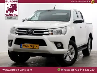 Toyota Hilux 2.4 D-4D-F 150pk E6 4WD 4x4 Double Cab Automaat 2/5-Persoons 08-2020