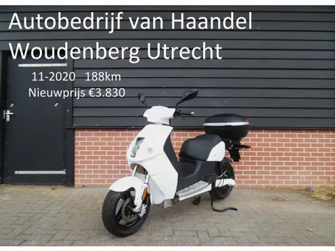 E-Max Bromscooter Elektrische scooter 140-150 actieradius zgan Super Soco V120LD+ Duitse kwaliteit 1