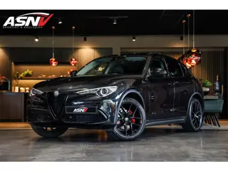 Alfa Romeo Stelvio 2.0 T AWD First Edition, 280 PK, Pano/Dak, Camera, Carbon, Black/Optiek, Stuur/St