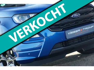 Ford EcoSport 1.0 EcoBoost ST-Line | Deep Impact Blue | Winterpack/Carplay/Cruise/LMV/LED - Keurig!
