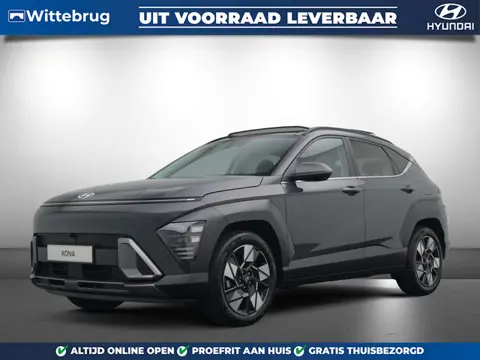 Hyundai KONA 1.6 GDI HEV Premium Sky VALE Full Hybride Automaat met Panorama schuifdak, Navigatie, L