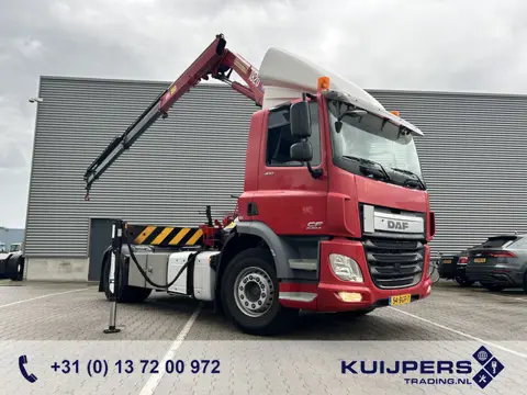 DAF CF 400 FT / HMF 1820 Crane - Remote Controle / Tacho V2 / APK TUV 09-26