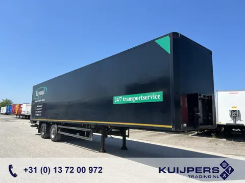 Tracon TO 2 / Box / Loadlift 2500 kg / BPW Disk / NL Trailer