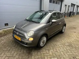 Fiat 500 1.2 Lounge! PANO! AUTOMAAT! AIRCO! 98 DKM NAP!