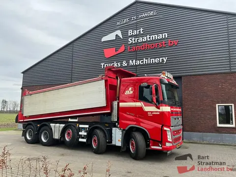 Volvo FH 460 bladgeveerde 10x4 met geisoleerde kipper. BS1995