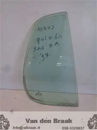 Volkswagen Polo 6N 5drs 1994-2001 Scheerraam rechts achter