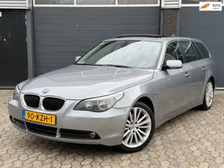 BMW 5-serie Touring 523i Executive|PANO|LEER|NAVI|CRUISE|TREKHAAK|APK