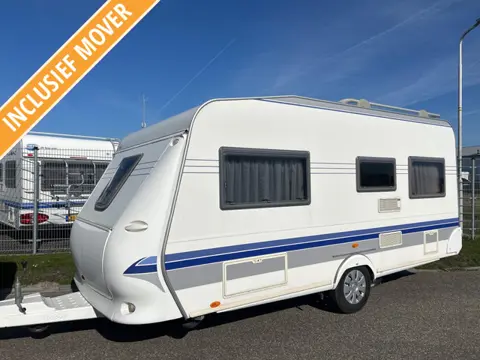 Hobby Excellent 460 UFE FRANS BED VOORTENT MOVER