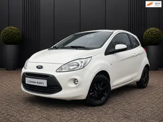 Ford Ka 1.2 BLACK&WHITE AIRCO APK 2028 ZWARTE VELGEN