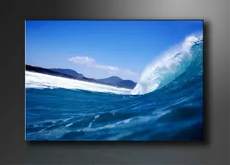 Nieuw canvas schilderij Surfers Wave 120 x 80 cm