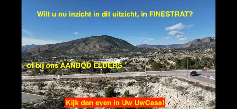 Uw eigen nieuwe Villa in mooi FINESTRAT met veel