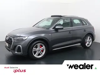 Audi Q5 50 TFSI e S edition | 299 PK | SoH 100% | Matrix LED koplampen | Panoramadak | Luchtvering |