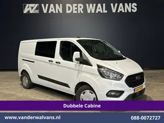 Ford Transit Custom 2.0 TDCI 130pk L2H1 Dubbele Cabine Euro6 Airco | 6-Zits | Camera | Apple Carplay