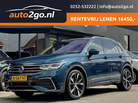 Volkswagen Tiguan 1.5 TSI AUT7 3X R-LINE PANODAK VOL-LEDER 20 INCH-LMV NAVI CAMERA DIGI-DASH APPLE-C