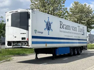 Schmitz Cargobull SCB*S3B Thermoking SLXe 400 / SAF Discbrakes / 2 x Liftaxle / Palletkist / NL Trai