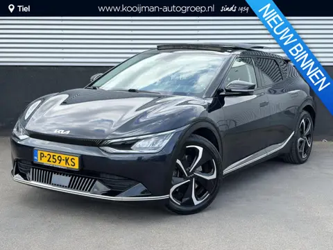 Kia EV6 Plus Advanced 77.4 kWh Schuif/kanteldak, Nieuw geleverd en dealeronderhouden, Stoelkoeling- 