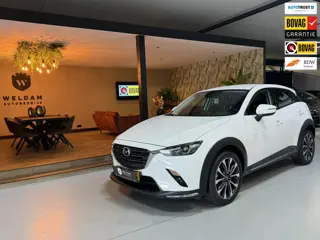 Mazda CX-3 2.0 SkyActiv-G Sport-Line|Leder|Head-up|Navi|StoelVW|Lane Assist|LED|18" Velgen|Rijklaar