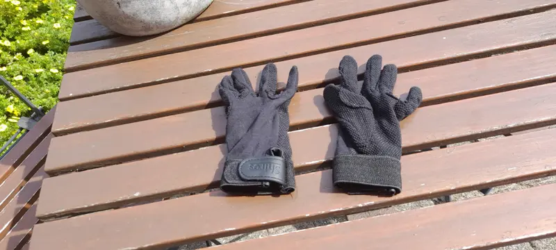 Stalhandschoenen shires kind