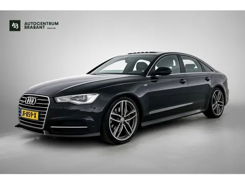 Audi A6 Limousine 3.0 TDI S-line quattro Adrenalin (NL-auto, Goed OndJH, Dakraam, Stoel/stuur VerW, 