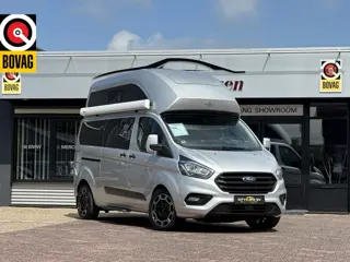 Ford Nugget plus hoog dak westfalia automaat 170 pk 4 slaapplaatsen airco camera cruise ctr lmv  afn