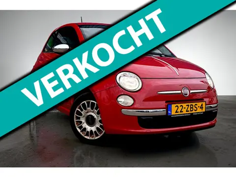 Fiat 500 0.9 TwinAir Easy, in nieuwstaat, Origineel Nederlandse auto, Airco, Lichtmetalen velgen