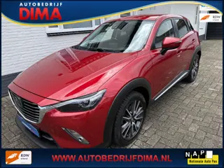 Mazda CX-3 2.0 SkyActiv-G 150 GT-M 4WD Automaat/ Camera/ Navi/ Afnb Trekhaak/ HUD/ ECC/ Stoelverwarm