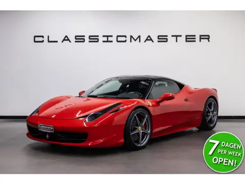 Ferrari 458 4.5 V8 Italia BTW auto, Rosso Corsa, Carbon, Origineel Duits (€ 206.570,25 Ex B.T.W) DEA