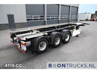 LAG O-3-CC TANK CHASSIS | 20-30ft * ADR EX/II - EXIII - FL - AT * NL TRAILER * APK 02-2027 * 4X AVAI