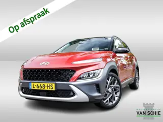Hyundai KONA 1.6 GDI HEV Premium 1e-Eig. & Dealer-Onderh. BOVAG-Garantie. NL-Auto.