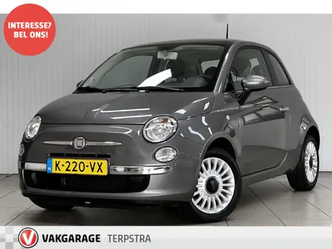 Fiat 500 1.2 Popstar/ D-Riem Verv. 106.000KM!/ Panorama-Dak!/ 15''LMV/ Airco!/ Multi.LEDER.Stuur/ El