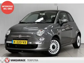 Fiat 500 1.2 Popstar/ D-Riem Verv. 106.000KM!/ Panorama-Dak!/ 15''LMV/ Airco!/ Multi.LEDER.Stuur/ El