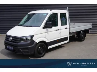 Volkswagen Crafter 140pk Open laadbak Dubbele cabine Trekhaak Airco Cruise control Pick-Up