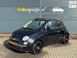 Fiat 500 C 1.2 Lounge Cabrio *airco *groot scherm *p-sensor