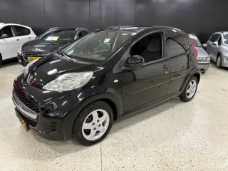 PEUGEOT 107 1.0-12V BLACK & SIL. AIRCO / LEDER/ALCANTARA / LM VELGEN / CV