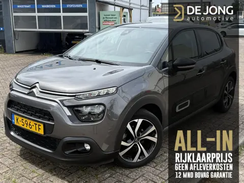 Citroen C3 1.2 PureTech Shine ALL-INRIJKLAARPRIJS/Navi/Duo-Tone/Keyless/Luxe interieur/17"velgen/Dod