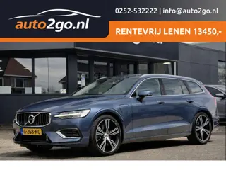 Volvo V60 2.0 T8 AUT8 TWIN ENGINE AWD INSCRIPTION 304PK. PANODAK LEDER NAVI CAMERA DIGI-DASH APPLE-C