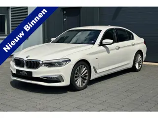 BMW 5 Serie 530i High Executive Luxury Line NAPPA LEER 18" NL-auto!