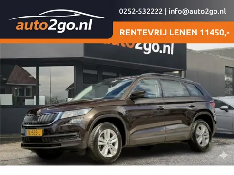 Škoda Kodiaq 1.4 TSI AUT 7PERSOONS VOL-LEDER NAVI CAMERA APPLE-CARPLAY LED LMV PDC