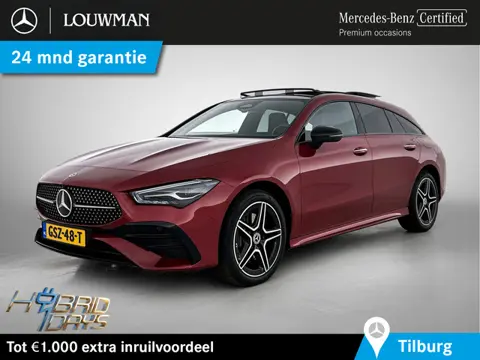 Mercedes-Benz CLA-Klasse Shooting Brake 250 e AMG-line Lichtmetalen velgen | Panoramadak | Wide scre