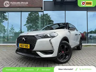 DS 3 Crossback 1.2 Turbo 130 Performance Line - Automaat - Navi - Parkeerhulp - Org.NL