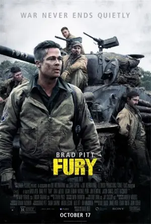 FURY filmposter.