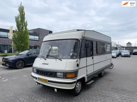 Peugeot J5 HYMERMOBIL CAMPER 2 JAAR APK!! NAVIGATIE/CAMERA/HEFBED/4 PEROONS/DOUCHE/KEUKEN/ZONNEPANEL