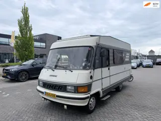Peugeot J5 HYMERMOBIL CAMPER 2 JAAR APK!! NAVIGATIE/CAMERA/HEFBED/4 PEROONS/DOUCHE/KEUKEN/ZONNEPANEL