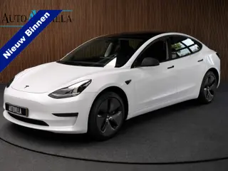 Tesla Model 3 RWD Plus 60 kWh SOH: 95.0% Panodak Full Self 3 Leer 360° ACC Climate Stuur- & Stoelver