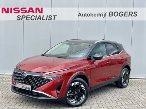 Nissan QASHQAI 1.3 MHEV N-Connecta Automaat Navigatie, Pro-Pilot, LED, 18"Lm, 360 Camera, Stoel/Stuu
