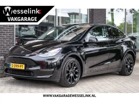 Tesla Model Y Long Range AWD 75 kWh - Stoel/stuurverw. | Panodak | Leder